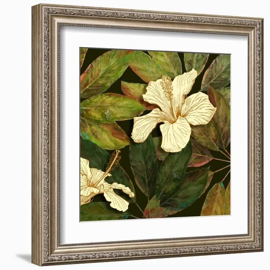 Hibiscus Leaves II-Patricia Pinto-Framed Art Print