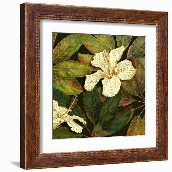 Hibiscus Leaves II-Patricia Pinto-Framed Art Print