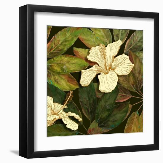 Hibiscus Leaves II-Patricia Pinto-Framed Art Print