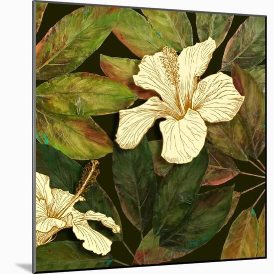 Hibiscus Leaves II-Patricia Pinto-Mounted Art Print