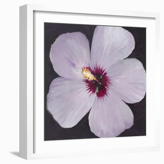 Hibiscus Portrait I-Tim OToole-Framed Art Print