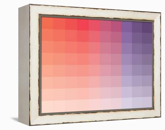 Hibiscus Rectangle Spectrum-Kindred Sol Collective-Framed Stretched Canvas