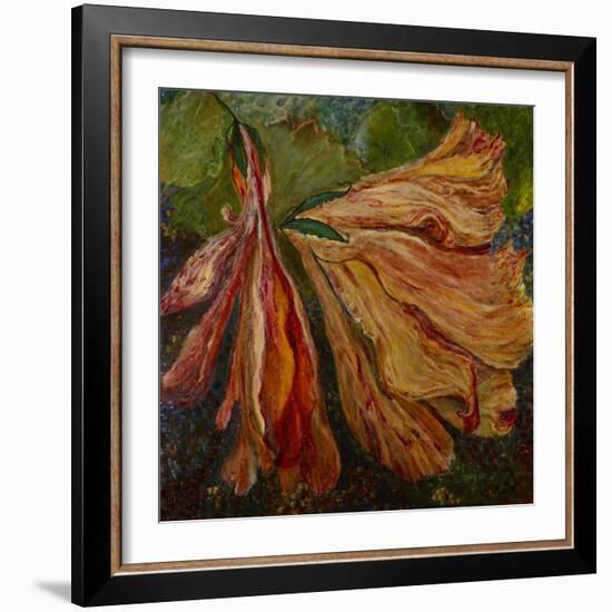 Hibiscus Wilt-jocasta shakespeare-Framed Giclee Print