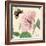 Hibiscus-Louis Van Houtte-Framed Art Print