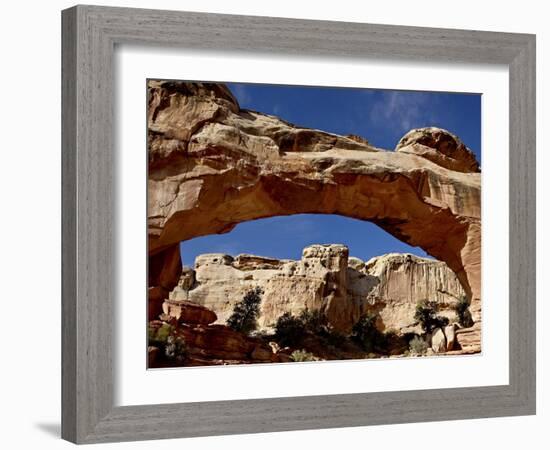 Hickman Bridge, Capitol Reef National Park, Utah, United States of America, North America-James Hager-Framed Photographic Print