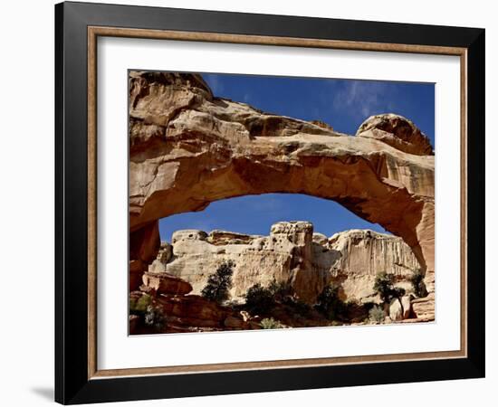 Hickman Bridge, Capitol Reef National Park, Utah, United States of America, North America-James Hager-Framed Photographic Print