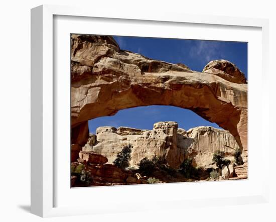 Hickman Bridge, Capitol Reef National Park, Utah, United States of America, North America-James Hager-Framed Photographic Print