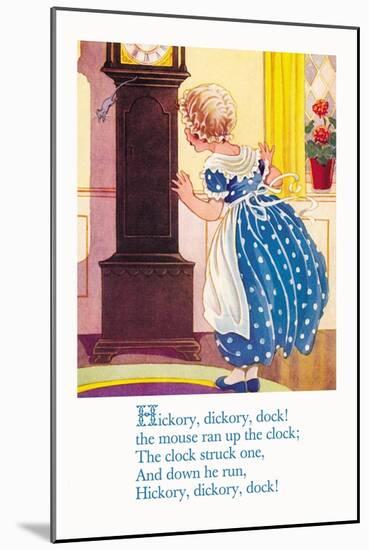 Hickory, Dickory, Dock!-null-Mounted Art Print