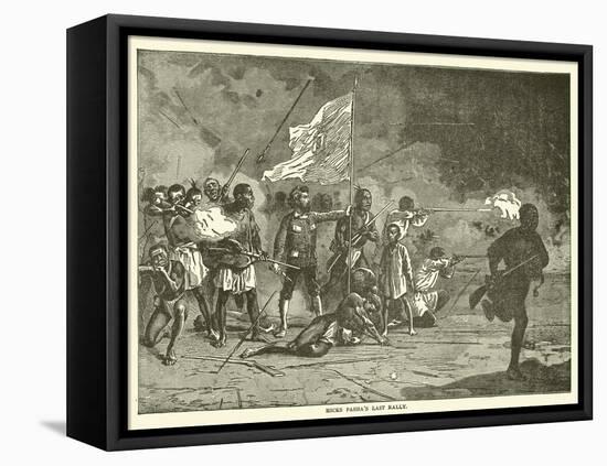 Hicks Pasha's Last Rally-null-Framed Premier Image Canvas