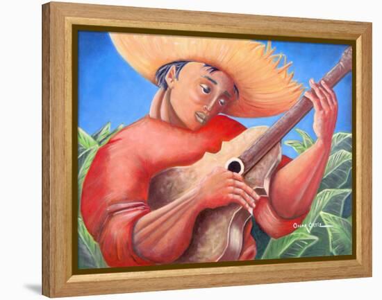 Hidalgo Campesino-Oscar Ortiz-Framed Premier Image Canvas