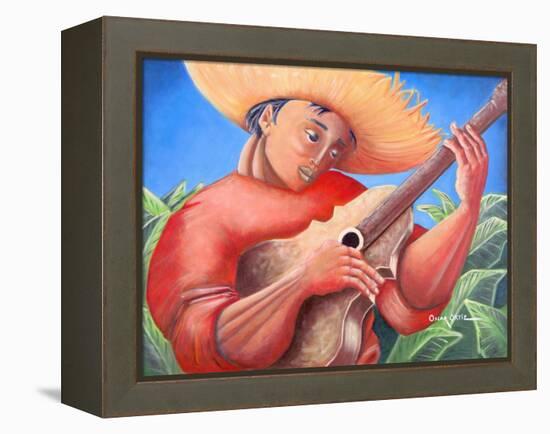 Hidalgo Campesino-Oscar Ortiz-Framed Premier Image Canvas