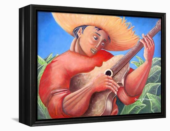 Hidalgo Campesino-Oscar Ortiz-Framed Premier Image Canvas