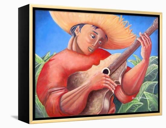 Hidalgo Campesino-Oscar Ortiz-Framed Premier Image Canvas