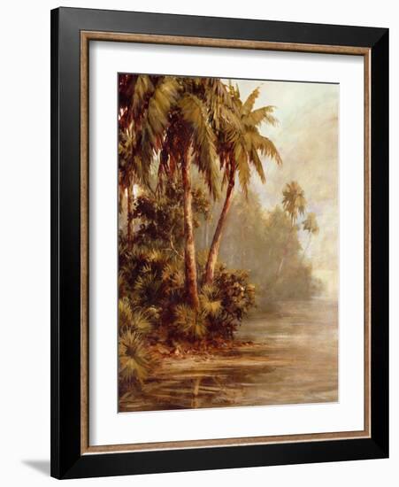 Hidden Bank-Malarz-Framed Art Print