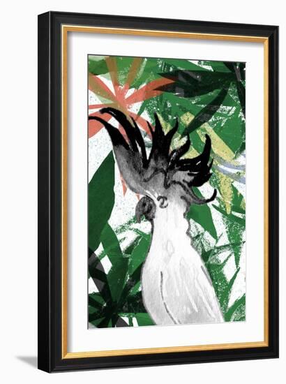 Hidden Cockatoo-Elizabeth Medley-Framed Art Print