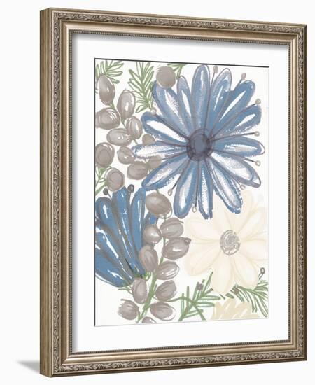 Hidden Floral II-Elizabeth Medley-Framed Art Print