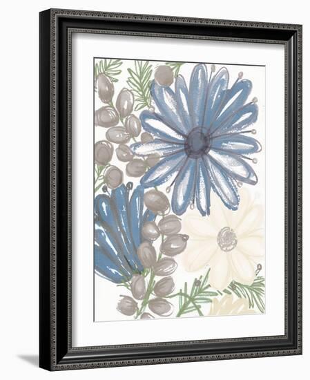 Hidden Floral II-Elizabeth Medley-Framed Art Print