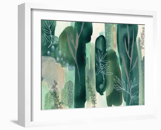 Hidden Forest-Laura Horn-Framed Art Print