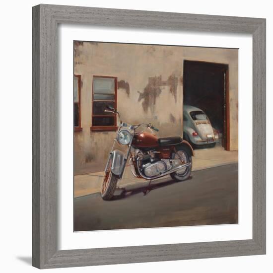 Hidden Garage-Joseph Cates-Framed Art Print