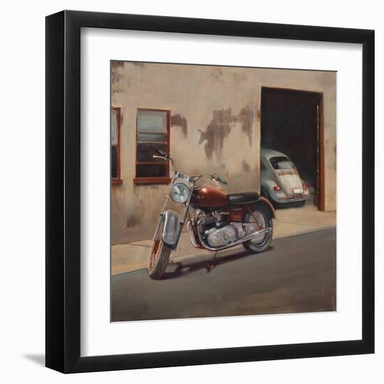 Hidden Garage-Joseph Cates-Framed Art Print