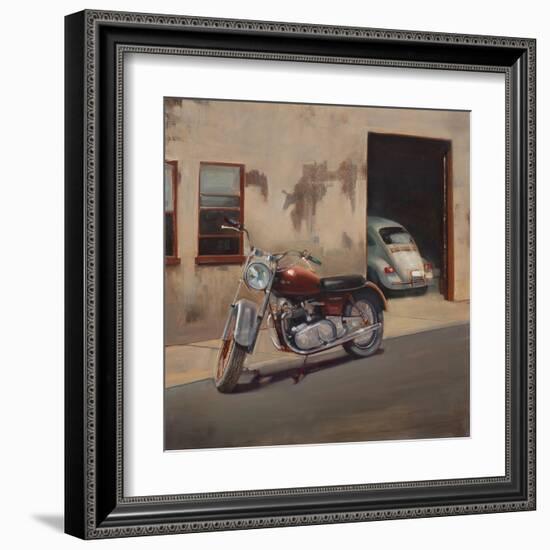 Hidden Garage-Joseph Cates-Framed Art Print