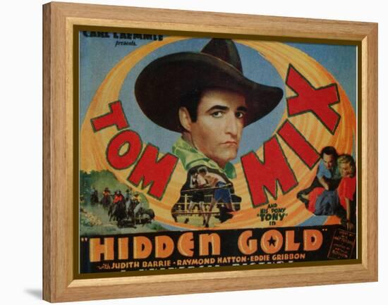Hidden Gold, 1932-null-Framed Stretched Canvas