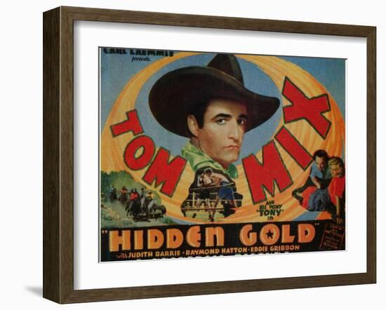 Hidden Gold, 1932-null-Framed Art Print