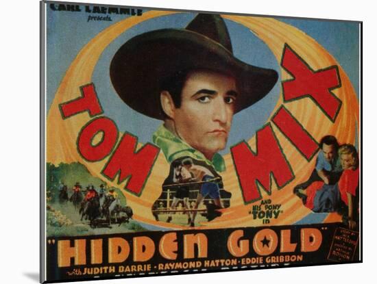 Hidden Gold, 1932-null-Mounted Art Print
