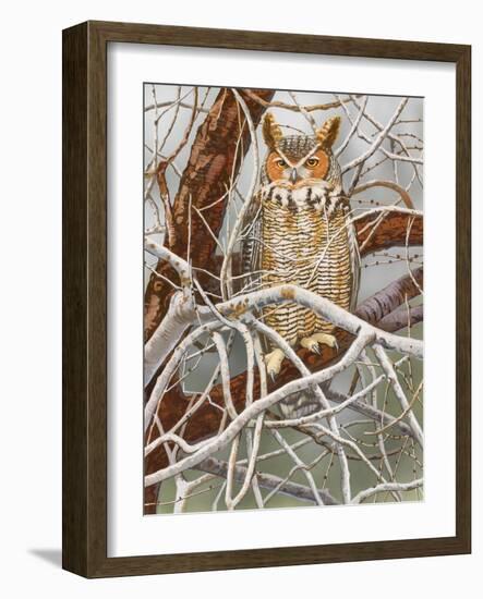 Hidden Hunter-William Vanderdasson-Framed Giclee Print