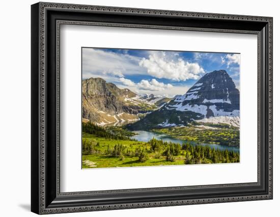 Hidden Lake, Glacier National Park, Montana-Yitzi Kessock-Framed Photographic Print