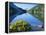 Hidden Lake, Glens Peak, Sawtooth Mountains, Sawtooth National Reservation Area, Idaho, USA-Scott T^ Smith-Framed Premier Image Canvas