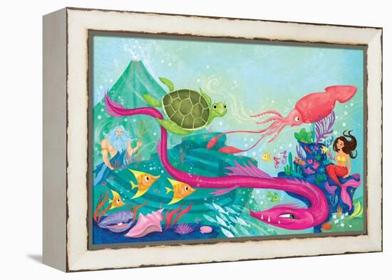 Hidden Ocean Treasures - Jack & Jill-Elisa Chavarri-Framed Premier Image Canvas