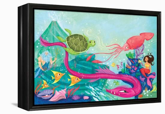 Hidden Ocean Treasures - Jack & Jill-Elisa Chavarri-Framed Premier Image Canvas
