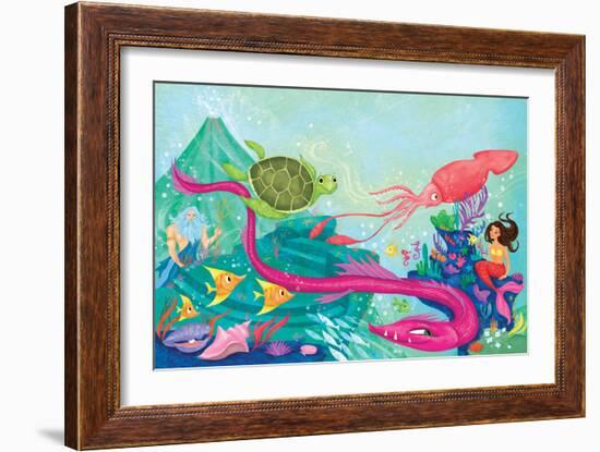 Hidden Ocean Treasures - Jack & Jill-Elisa Chavarri-Framed Premium Giclee Print