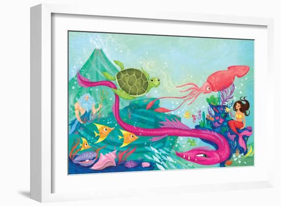 Hidden Ocean Treasures - Jack & Jill-Elisa Chavarri-Framed Premium Giclee Print