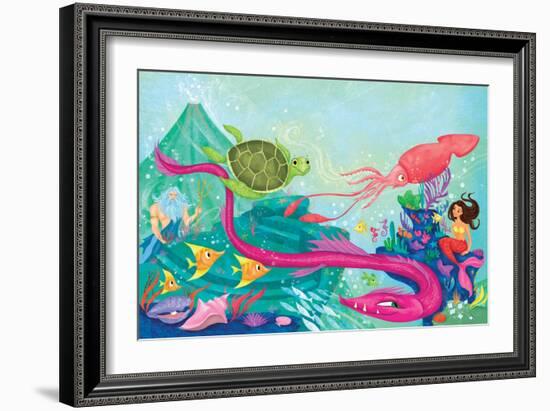 Hidden Ocean Treasures - Jack & Jill-Elisa Chavarri-Framed Premium Giclee Print