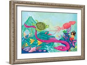 Hidden Ocean Treasures - Jack & Jill-Elisa Chavarri-Framed Giclee Print
