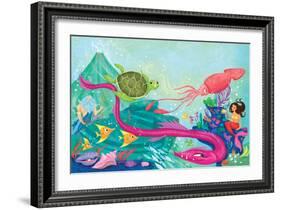 Hidden Ocean Treasures - Jack & Jill-Elisa Chavarri-Framed Giclee Print