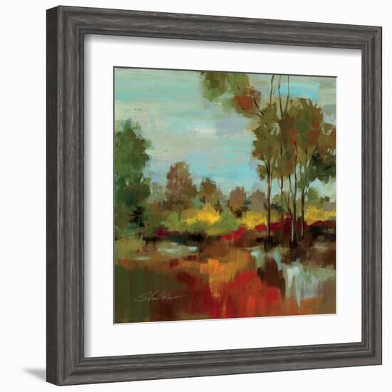 Hidden Pond Hues II-Silvia Vassileva-Framed Art Print