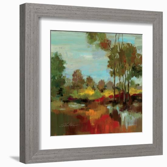 Hidden Pond Hues II-Silvia Vassileva-Framed Art Print