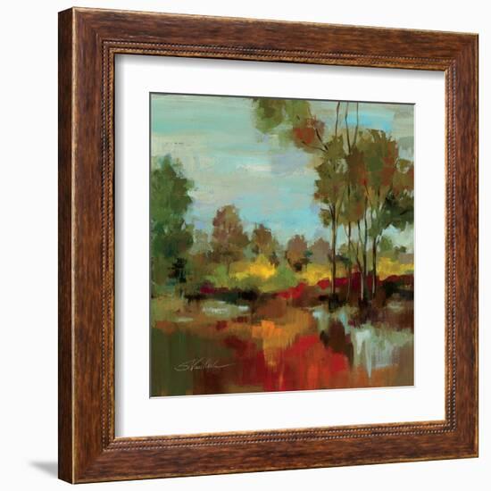 Hidden Pond Hues II-Silvia Vassileva-Framed Art Print