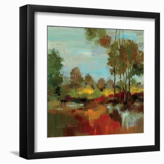 Hidden Pond Hues II-Silvia Vassileva-Framed Art Print