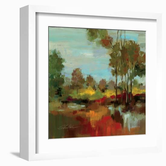 Hidden Pond Hues II-Silvia Vassileva-Framed Art Print