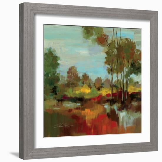 Hidden Pond Hues II-Silvia Vassileva-Framed Art Print