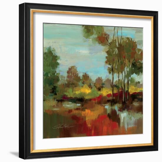 Hidden Pond Hues II-Silvia Vassileva-Framed Art Print