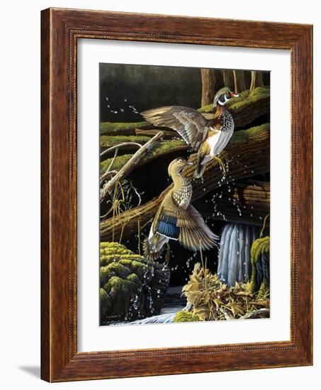 Hidden Pool-Michael Budden-Framed Giclee Print