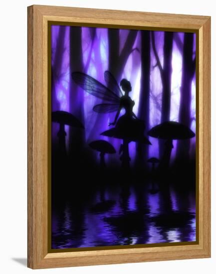 Hidden Realm-Julie Fain-Framed Stretched Canvas