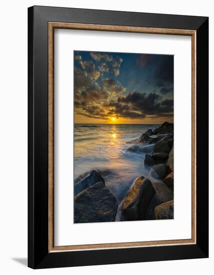 Hidden Stairs to the Beach in Carlsbad, Ca-Andrew Shoemaker-Framed Photographic Print