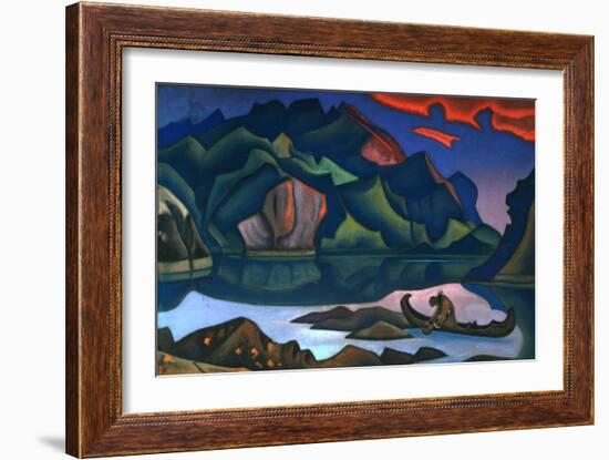 Hidden Treasure, 1947-Nicholas Roerich-Framed Giclee Print