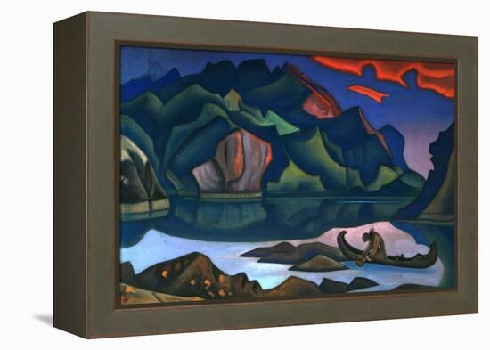 Hidden Treasure, 1947-Nicholas Roerich-Framed Premier Image Canvas